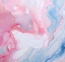 AI generated Liquid marbling paint texture background Fluid painting abstract texture Intensive color mix wallpaper photo