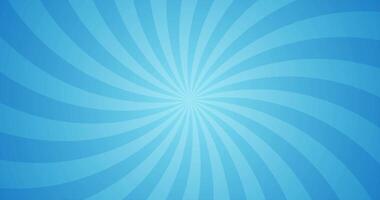 Simple Gradient Blue Blank Horizontal Plain Background With Stripe Light Explosion Effect video