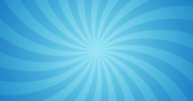 Simple Gradient Blue Blank Horizontal Plain Background With Stripe Light Explosion Effect video