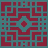 Seamless geometric pattern for textile vector
