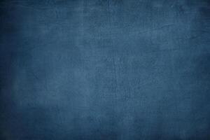 AI generated Blue smooth wall textured background photo