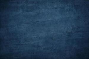 AI generated Blue smooth wall textured background photo