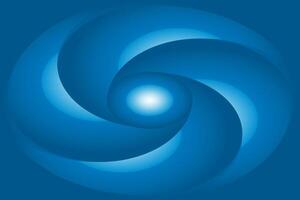 Abstract blue background with spiral and place for your text. Background for design. Vector illustration.