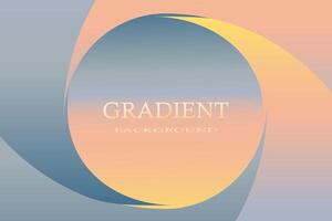 Illustration of an abstract background with a circle in the middle in soft colors. Background with place for your text. Banner, poster, postcard. vector