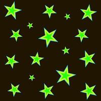 Bright stars on a black background. festive abstraction. Background. vector