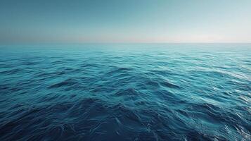 AI generated Cloudy Sky Over Large Body of Water photo