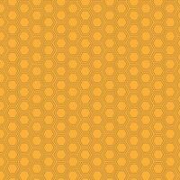 Orange background hexagon honeycomb seamless pattern. Grid seamless pattern. vector