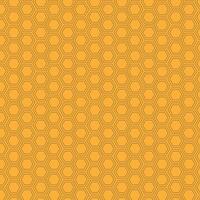 Orange background hexagon honeycomb seamless pattern. Grid seamless pattern. vector