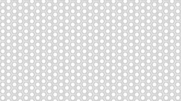 Black and white hexagon honeycomb seamless pattern. Grid seamless pattern. vector