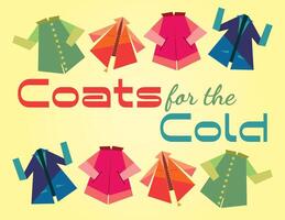 Retro coat drive graphic vector