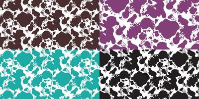 Repeating Cow Pattern vector