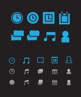 Application Icon Set vector