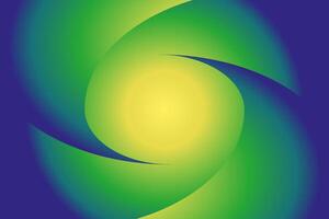 abstract background with green and blue spirals and place for your text, vector illustration.