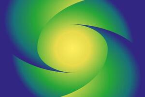 abstract background with green and blue spirals and place for your text, vector illustration.