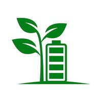 Save energy icon. Energy saving symbol vector