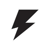 flash lightning bolt icon vector illustration