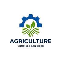 Agriculture logo. Farm concept logo design Vector on white background