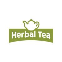 Teapot green tea leaf logo icon design template flat vector. Vector Tea logo isolated on a white background