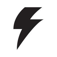 flash lightning bolt icon vector illustration