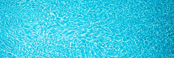 Header or background, top view of a swimming pool. photo