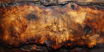 AI generated Wooden texture with natural patterns as a background. Natural wood. photo