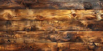 AI generated Old wood texture with natural patterns. Wood background for design and decoration photo