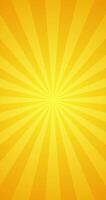 Simple Gradient Yellow Stellar Abstract Starburst Animation Plain Animation Blank Vertical Video Background