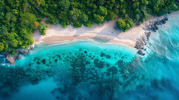 AI generated a microphone is sitting in the middle of an abstract background photo