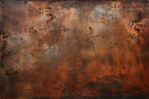AI generated Rusty Metal Texture, Rusty Metal Texture Background, Grunge Metal Texture Background, Vintage Metal Texture, Old Rusted Texture, Rusted on surface, AI Generative photo