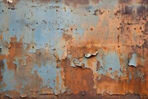 AI generated Rusty Metal Texture, Rusty Metal Texture Background, Grunge Metal Texture Background, Vintage Metal Texture, Old Rusted Texture, Rusted on surface, AI Generative photo