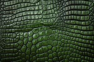 ai generado cocodrilo cuero textura fondo, cocodrilo cuero fondo, cuero textura, cocodrilo cuero 3d textura, cocodrilo piel textura, ai generativo foto