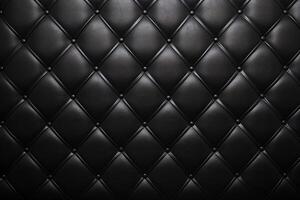 AI generated Black Leather Texture Background, Black Leather Background, Leather Texture, Leather Background, Black Texture, Leather Digital Paper, AI Generative photo