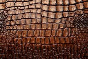 AI generated Crocodile Leather Texture Background, Crocodile Leather Background, Leather Texture, Crocodile Leather 3D Texture, Crocodile Skin Texture, AI Generative photo