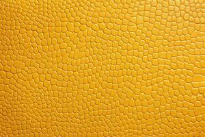 AI generated Yellow Leather Texture Background, Yellow Leather Background, Leather Texture, Leather Background, Leather Digital Paper, AI Generative photo