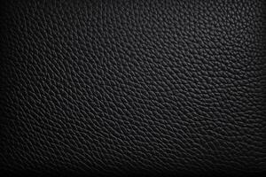 AI generated Black Leather Texture Background, Black Leather Background, Leather Texture, Leather Background, Black Texture, Leather Digital Paper, AI Generative photo