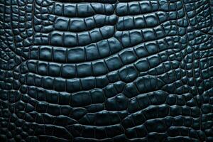 AI generated Crocodile Leather Texture Background, Crocodile Leather Background, Leather Texture, Crocodile Leather 3D Texture, Crocodile Skin Texture, AI Generative photo