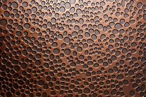 AI generated Copper Nonferrous Metal Texture, Metal Texture Background, Copper Texture Background, Copper metal surface Texture, AI Generative photo