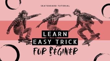 Skateboard Tutorial Youtube Thumbnail Template