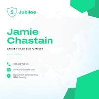 Finance Business Card template