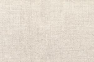 Natural Linen Textile Canvas, Background Texture Close Up. photo
