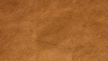 Macro Shot of Genuine Brown Leather Texture. photo