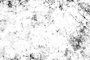 Abstract Grunge Background with Isolated Dot, Chips, and Cracks in Black and White. photo