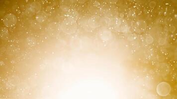 Golden Bokeh Bliss, Abstract Gradient Background photo