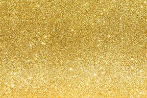 Radiant Splendor, Captivating Golden Glitter Texture Illumination photo