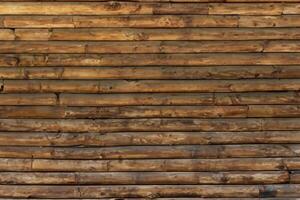 Vintage Wooden Board Texture, Grunge Brown Wall Paneling photo