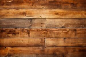 AI generated Rustic and warm wooden textures forming a cozy and inviting wallpaper background. Generative AI photo