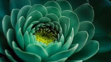 AI generated Drop floral background closeup, tranquil abstract macro photography photo