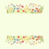 primavera antecedentes con flores y plantas para tu creatividad, para pancartas, para Boda invitaciones y para Felicidades en primavera y Pascua de Resurrección vector