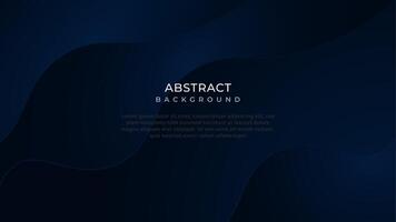 Simple dark blue abstract background vector