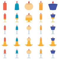 Illustration of candle pack vector